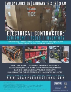 ELECTRICAL CONTRACTOR - BANKRUPTCY - DAY 2