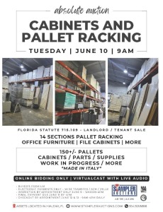 CABINETS / PALLET RACKING - ABSOLUTE