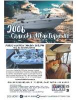 2006 CRANCHI ATLANTIQUE 48' MOTORYACHT