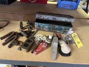 ASSORTED OLD HANDLES & TOOLING