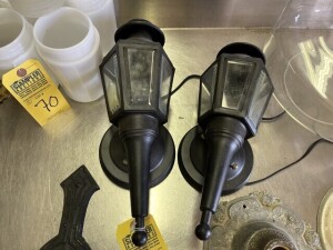 BLACK WALL SCONCES