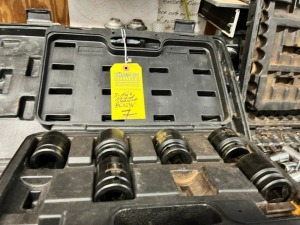 ASSORTED PARTIAL SOCKET SETS - 3/8'' / 1/2'' / 3/4''