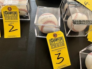 AUTOGRAPHED BALL - STAN MUSIAL (CERTIFICATE OF AUTHENTICITY)
