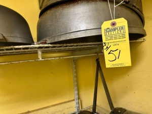 LARGE ROUND ROASTING PANS