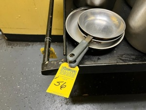 ASSORTED FRYING PANS