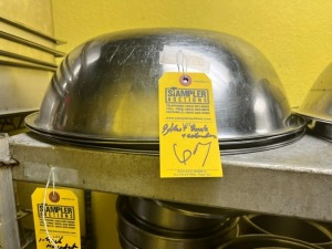 ASSORTED STAINLESS STEEL BOWLS & COLANDERS