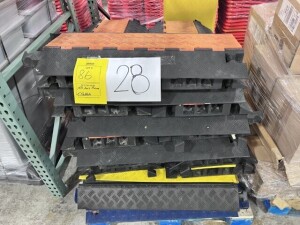 ASSORTED SPEED BUMPS & CABLE COVERS (5 PALLETS)