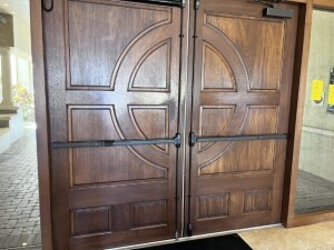 DOORS - FRONT CLUB HOUSE - 92''H x 48''W