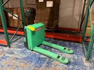 Mitsubishi PW23 Pallet Jack - 4,500lb Capacity / Electric / Built-In Charger - Serial No. 9820J638