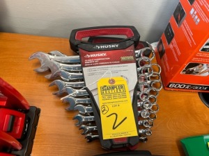 HUSKY WRENCH SETS - 10-PIECE COMBO WRENCH SET / 10-PIECE UNIVERSAL COMBO WRENCH SET