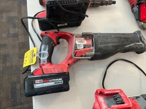 MILWAUKEE SAWZALL WITH BATTERY & CHARGER