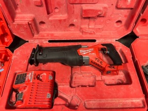 SAWZALL FUEL WITH CHARGER & CASE