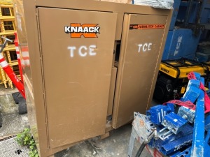 KNAACK JOBMASTER 109 STEEL CABINET WITH 2 DOORS