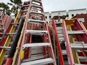 ASSORTED LADDERS
