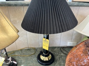 BLACK & GOLD LAMP