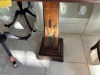 HAND PAINTED WOOD PEDESTAL - 2