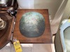 HAND PAINTED WOOD PEDESTAL - 3