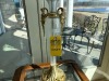 GOLD GLASS LAMP - 35'' - 2