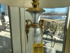 GOLD GLASS LAMP - 35'' - 3