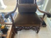 UPHOLSTERED CHAIR WITH WOOD FRAME - 3