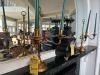 ANTIQUE BRASS CANDELABRAS