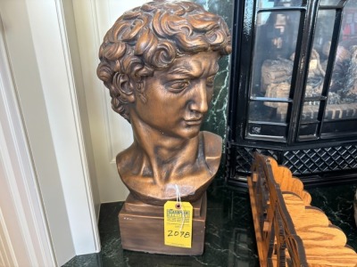 CERAMIC BUST OF DAVID