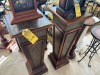 WOOD PEDESTAL STANDS - 42''