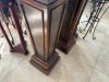 WOOD PEDESTAL STANDS - 42'' - 3