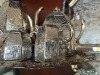 SILVER PLATED TEA SET PIECES, ETC - 3