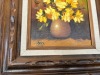 PAINTINGS - FLORAL - GOLD TONE FRAMES - 3