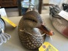 DUCK DECOY - JULES A BOUILLET - AUTHENTIC - HAND CARVED / HAND PAINTED - RINGED NECK DUCK - 4