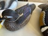 DUCK DECOY - JULES A BOUILLET - AUTHENTIC - HAND CARVED / HAND PAINTED - WOOD DUCK HEN - 3