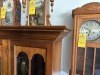 WOOD & GLASS CHINA CABINET WITH DRAWER & BASE - 5