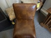 ANIMAL HIDE UPHOLSTERED ARM CHAIRS - 3