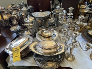 SILVER PLATED SERVING WARE