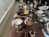 SILVER PLATED PIECES - TEAPOTS, COFFEE POTS, PITCHERS, ETC