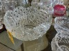 LARGE GLASS PUNCH BOWL - 2