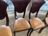 WOOD SEASHELL BACKED CHAIR - 3