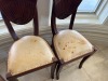 WOOD SEASHELL BACKED CHAIR - 4