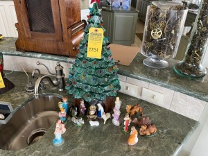 ANTIQUE NATIVITY SCENE