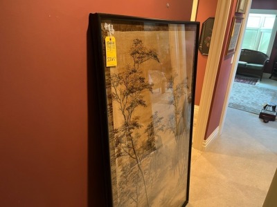 FRAMED STITCHING ARTWORK