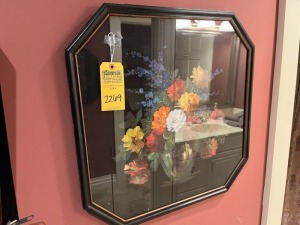 FRAMED ARTWORK - FLOWERS - S.R. LEWIS