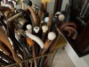 ASSORTED WALKING STICKS & CANES WITH STAND - 5