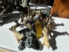 ASSORTED CERAMIC / BRASS FIGURINES - DEER, ELEPHANTS, TURTLE, ETC