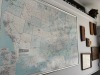 FRAMED MAP OF UNITED STATES - 2