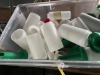 ASSORTED PLASTIC BOTTLES WITH POUR TOPS - 3