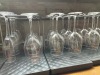 ASSORTED WINE GLASSES WITH RACKS - 2