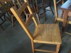 ASSORTED WOOD CHAIRS - 5