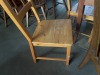 ASSORTED WOOD CHAIRS - 7