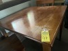 WOOD BISTRO TABLE - 37x37